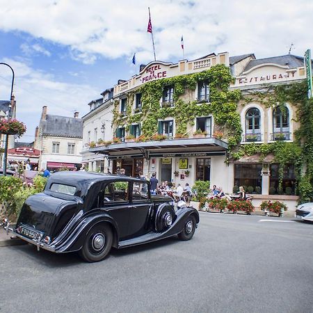La Chartre-sur-le-Loir Logis Hotel De France מראה חיצוני תמונה